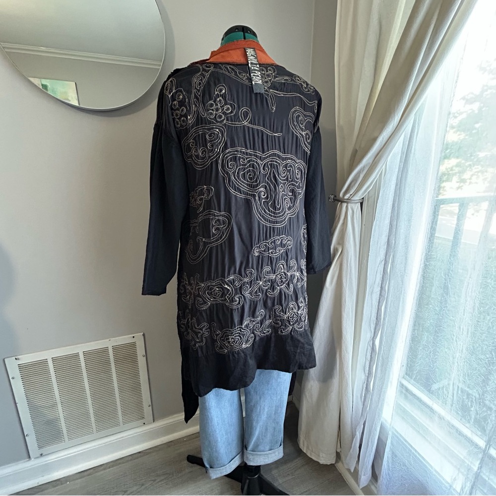 Magnolia Pearl Silk Hi-Lo Parnassus Tunic Top Dress OSFM - Picture 16 of 16